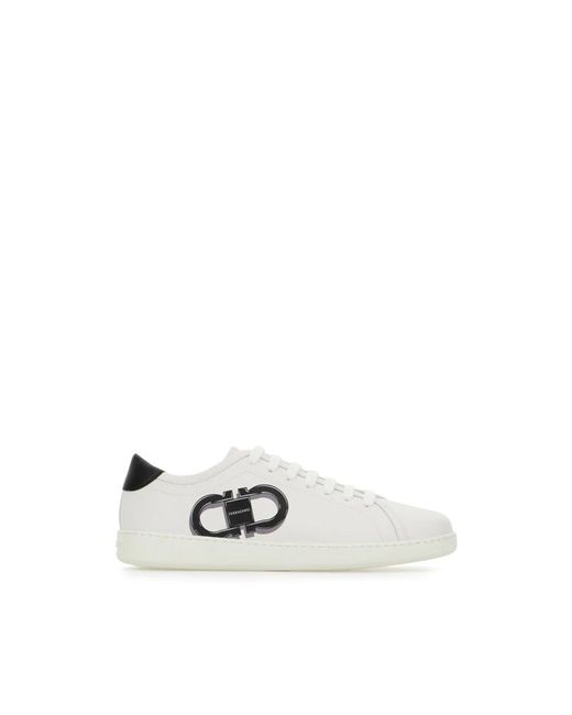 Ferragamo Lässige Sneakers Für Den Alltag in White für Herren