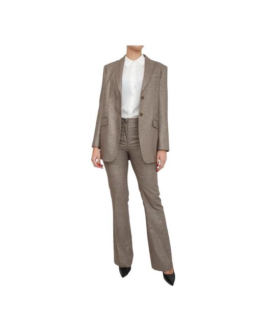 Twinset Blazer Marrone in het Brown