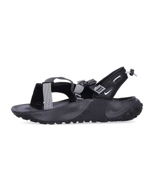 Nike Blue Flat Sandals for men