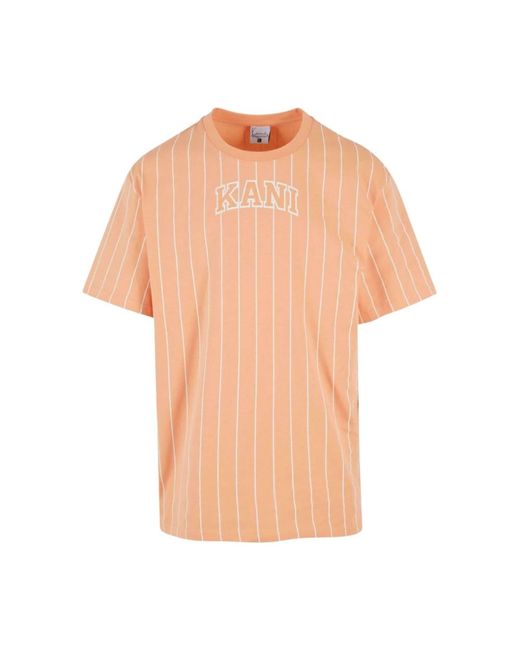 Karlkani Orange T-Shirts for men