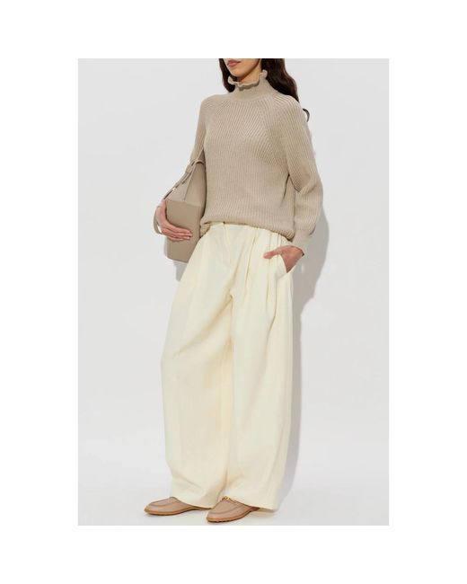 Max Mara Natural Turtlenecks