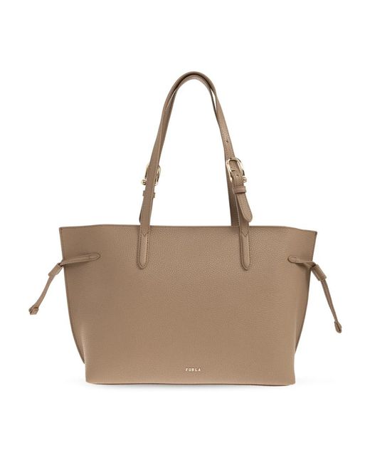 Furla Brown Tote Bags