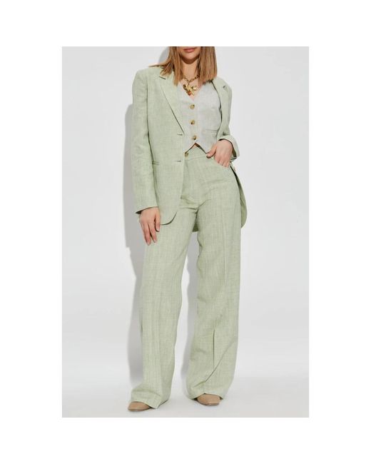 Forte Forte Wide Trousers in het Green