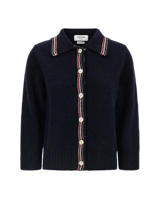 Cardigans Thom Browne en coloris Blue