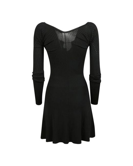 Jacquemus Black Short Dresses