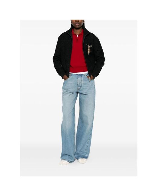 Emporio Armani Black Zip-Throughs