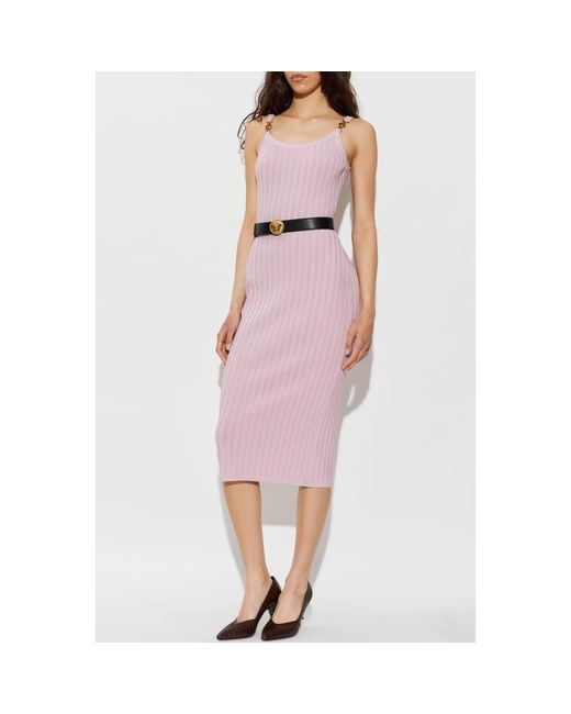 Versace Purple Midi Dresses