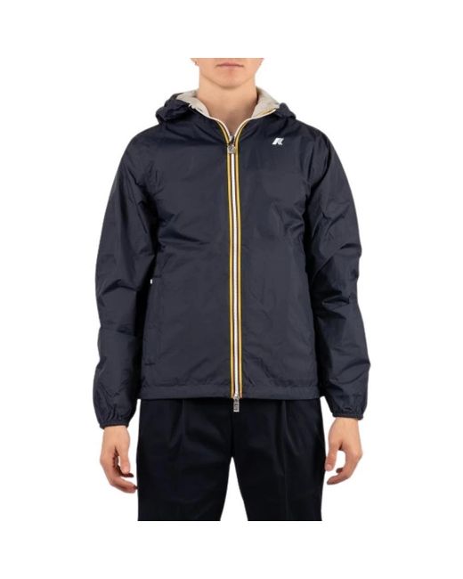 K-Way Jake Plus.2 Reversible Jacket in het Blue voor heren