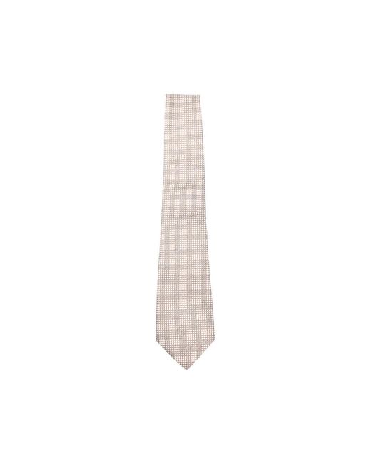Canali White Tie Silk for men