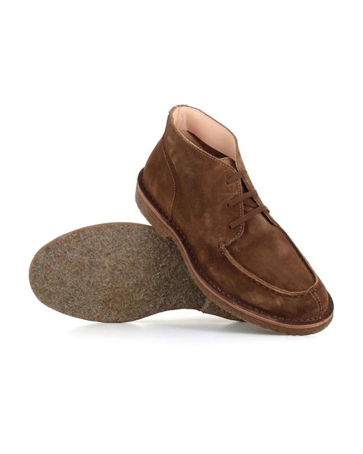 Astorflex Brown Lace-Up Boots for men