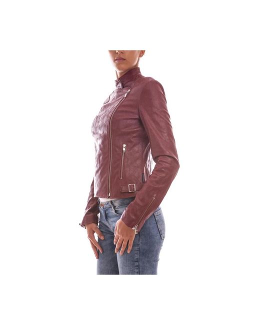 Armani Jeans Red Stilvolle jacke tel