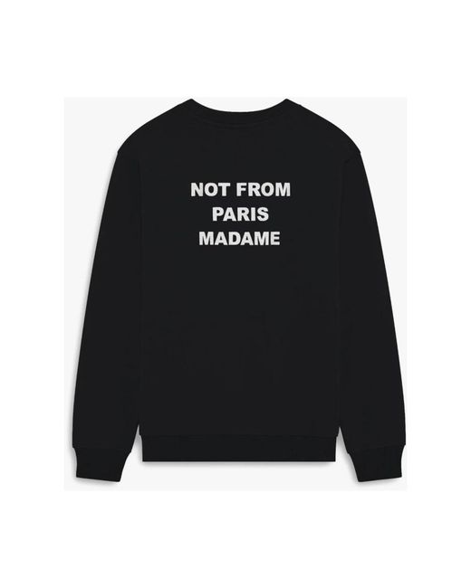 Drole de Monsieur Black Sweatshirts for men