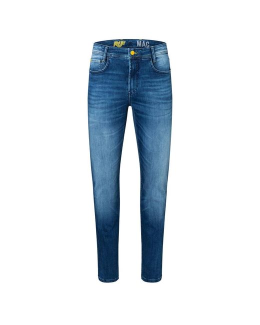 M·a·c Blue Slim-Fit Jeans for men
