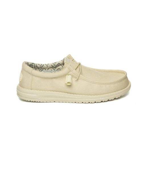 HeyDude Wally Stretch in Natural für Herren