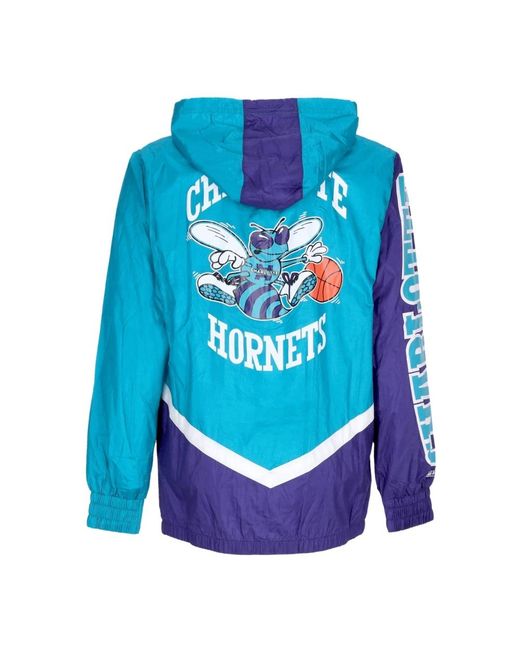 Mitchell & Ness Nba Hardwood Classics Windbreaker Blaue Jacke in Blue für Herren