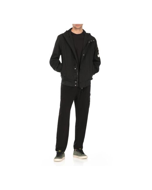 Stone Island Black T-Shirts for men