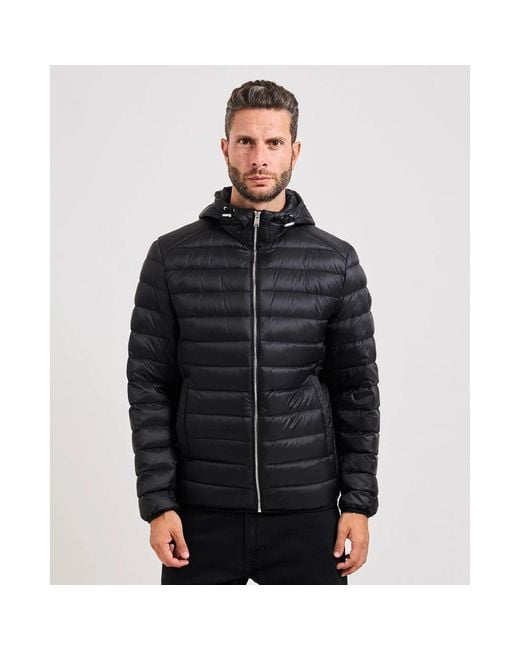 HUGO Black Winter Jackets for men