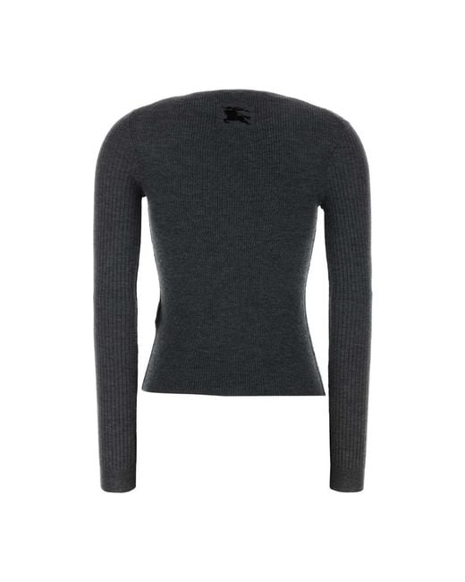 Burberry Blue Cashmere Knitwear