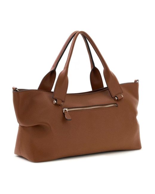 Guess Brown Shopping Bags