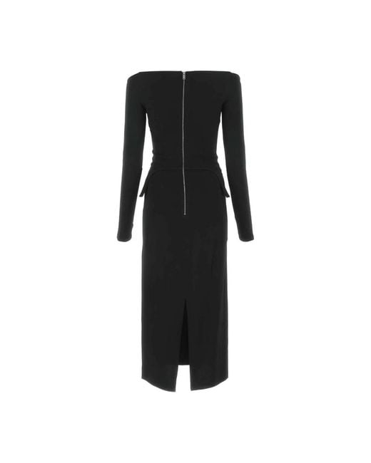 Dion Lee Black Maxi Dresses
