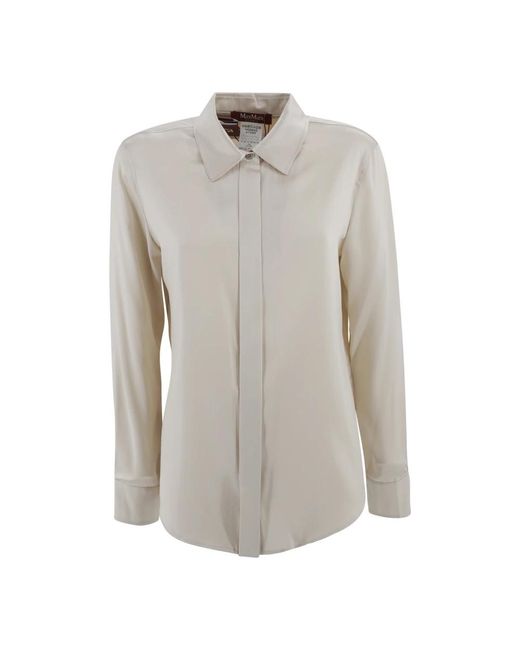Shirts Max Mara en coloris Gray