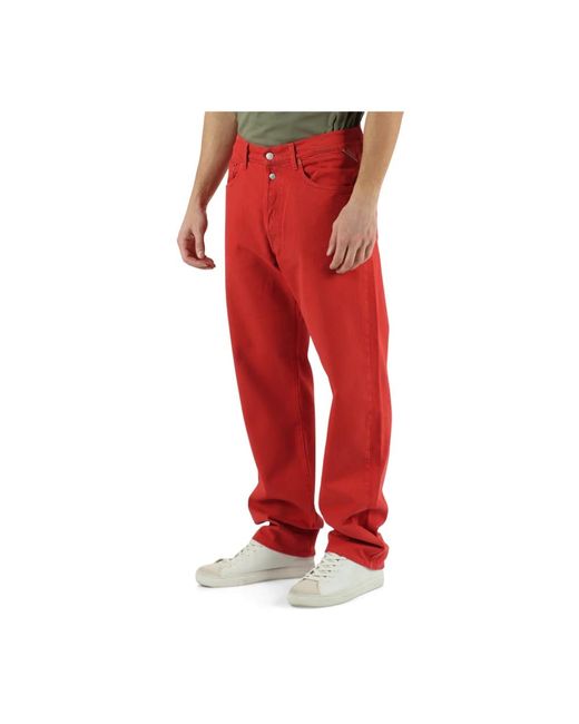 Replay Trousers in Red für Herren