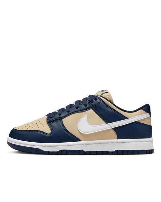 Nike Blue Niedrig Geschnittene Stylische Sneakers