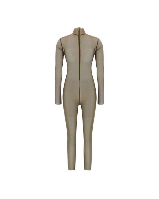 Norma Kamali Natural Jumpsuits