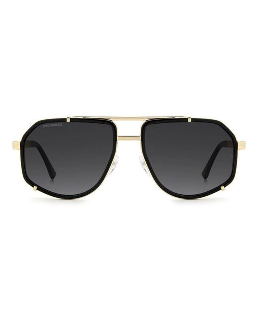 DSquared² Black D2 0190/S 807(9O) for men