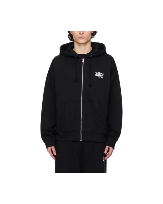 AWAKE NY Black Zip-Throughs for men