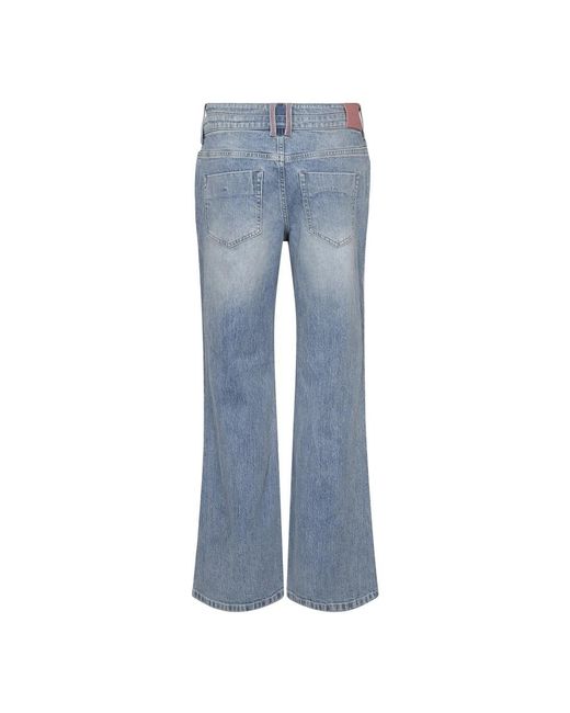 Mos Mosh Blue Flare Jeans