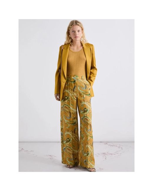 Marella Broeken in het Metallic