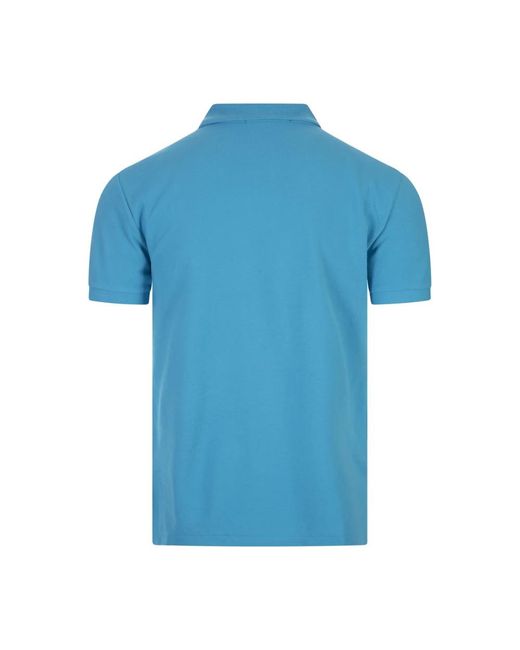 Ralph Lauren Blue Polo Shirts for men