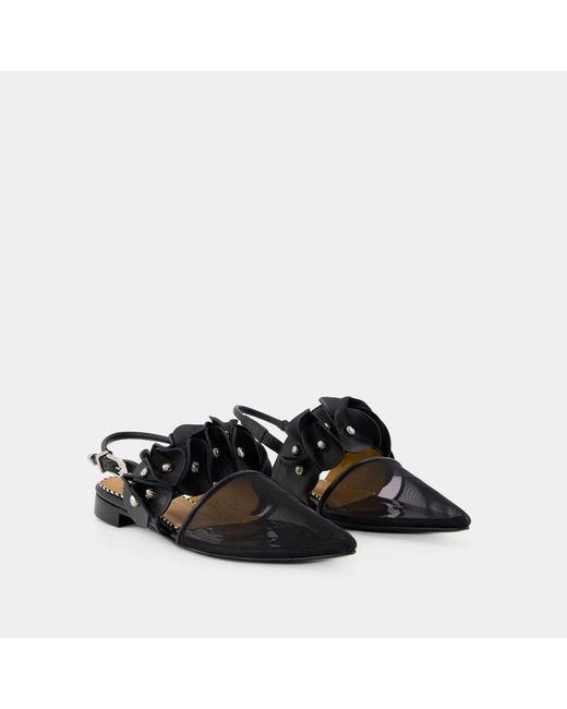 Toga Black Ballerinas