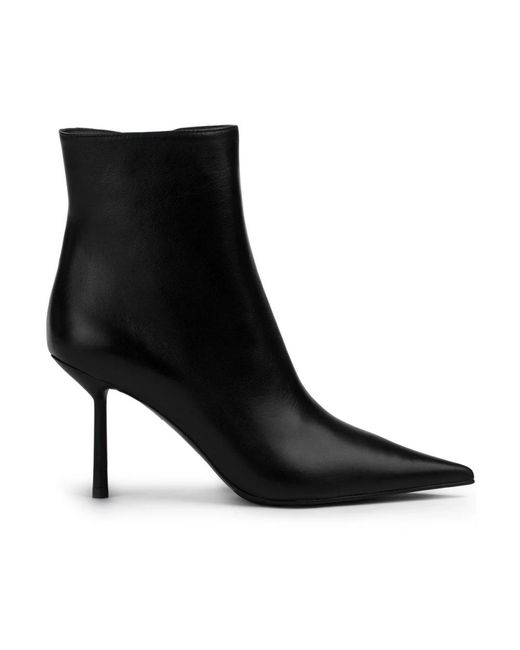 Le Silla Black Heeled Boots