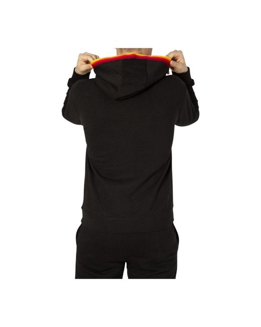 Ellesse Hoodies & Sweatvesten ,Zwart ,Regenboog Hoodie Voor Mannen in het Black voor heren