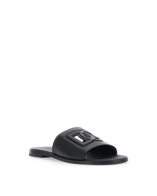 Dolce & Gabbana Blue Sliders for men