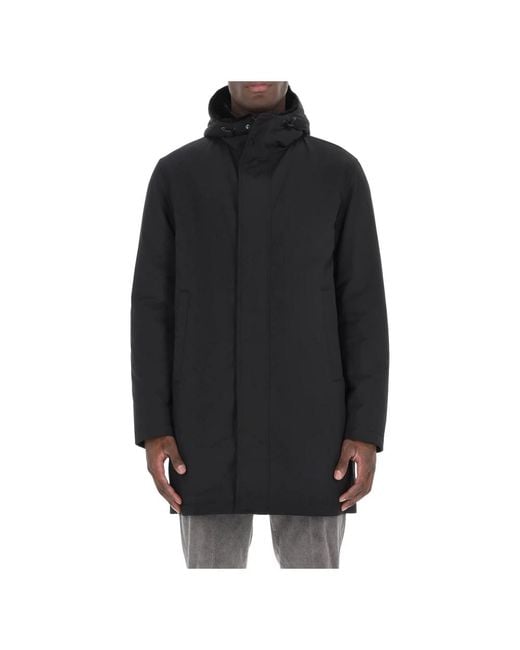 Herno Black Winter Jackets for men