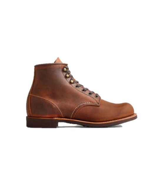 Red Wing Brown 3343 Heritage Work 6 Blacksmith Boot Copper Rough & Tough for men