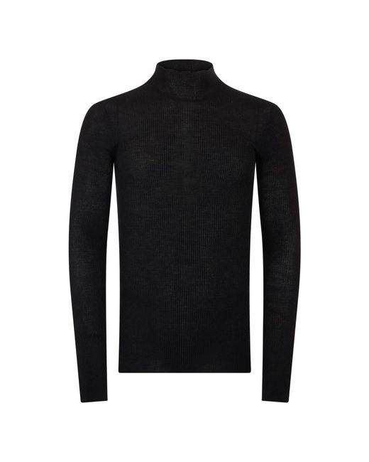 Rick Owens Black Turtlenecks for men