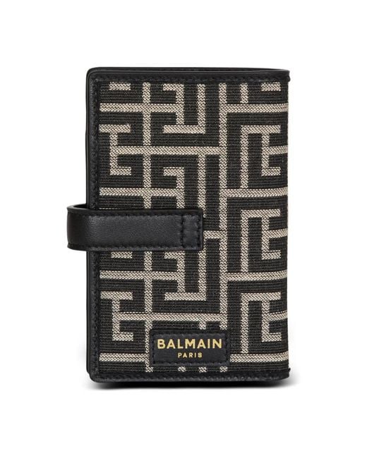 Balmain Black Wallets & Cardholders