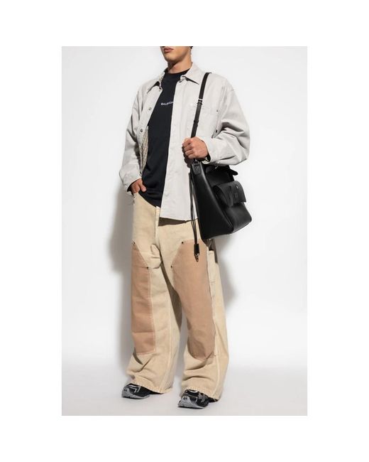 Balenciaga White Casual Shirts for men