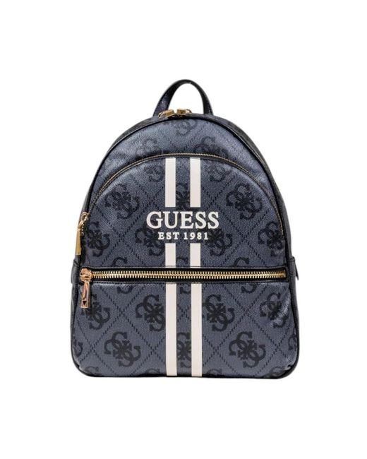 Guess Blue Backpacks