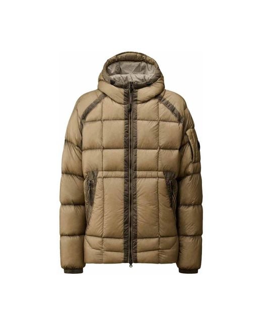 C P Company Green Winter Jackets for men