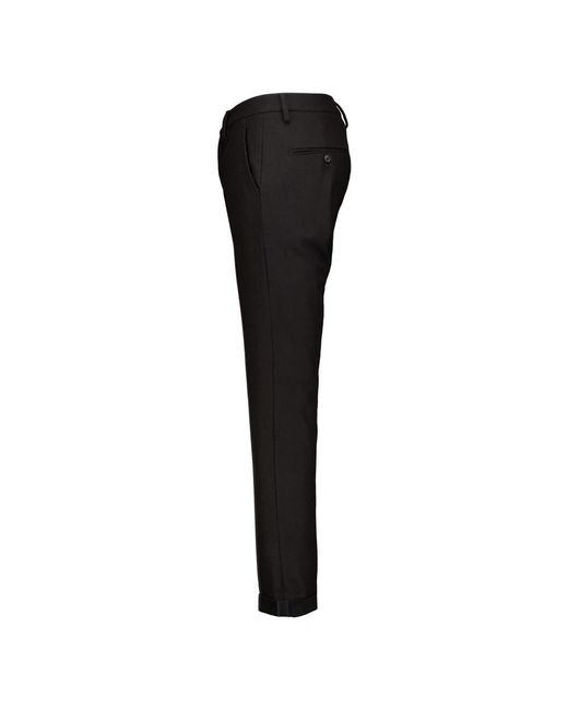 Mason's Black Suit Trousers for men