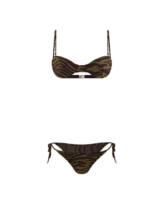 The Attico Black Bikinis