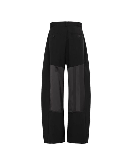 Sacai Black Wide Trousers