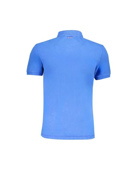 Napapijri Blue Polo Shirts for men