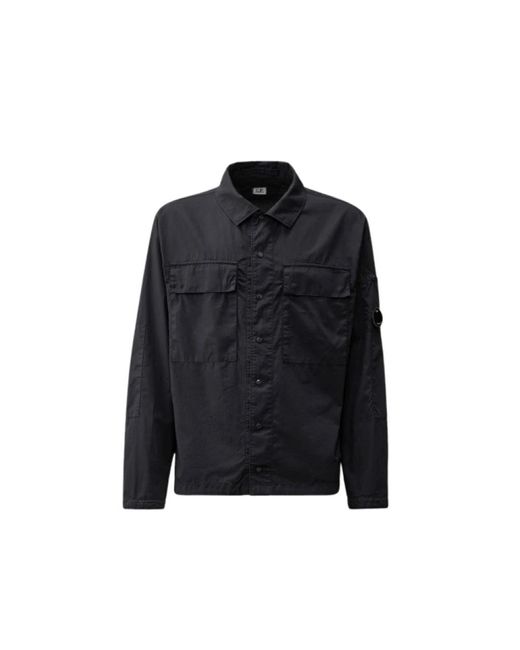 C P Company Blue Light Jackets for men