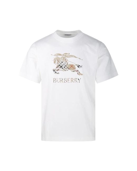 T-Shirts Burberry pour homme en coloris White